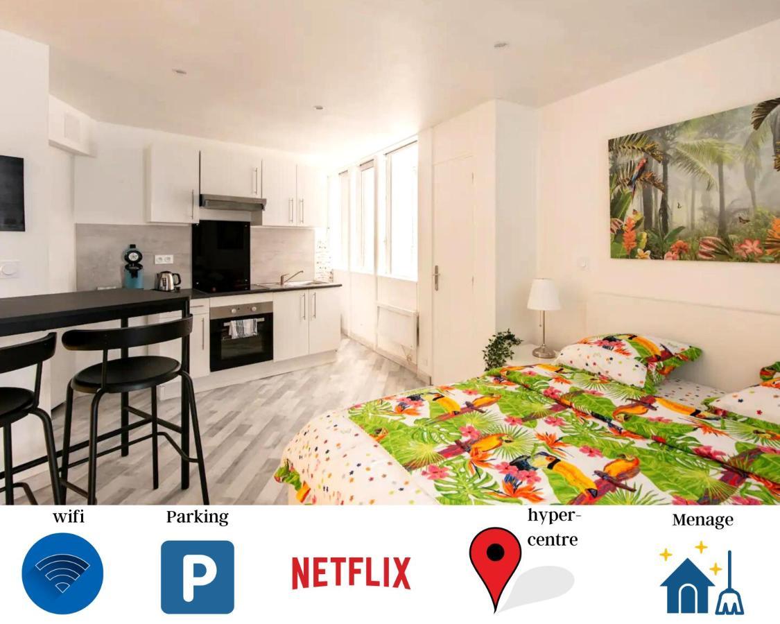 Plein Centre Ville ,Parking , Tout Equipe ,Confort Clermont-Ferrand Ngoại thất bức ảnh